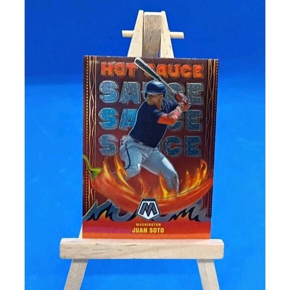 2022 Panini Mosaic - Hot Sauce Juan Soto #HS-2 - Picture 3 of 6